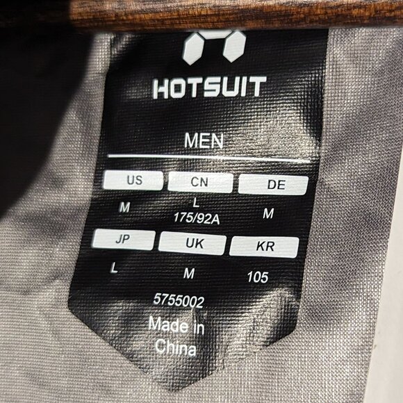 NWT HOTSUIT Sauna Jacket Long-Sleeve, CN size Men's M - Picture 7 of 15